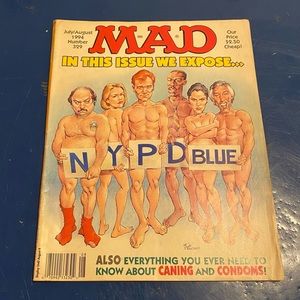 Vintage Mad Magazine - July/Aug 1994